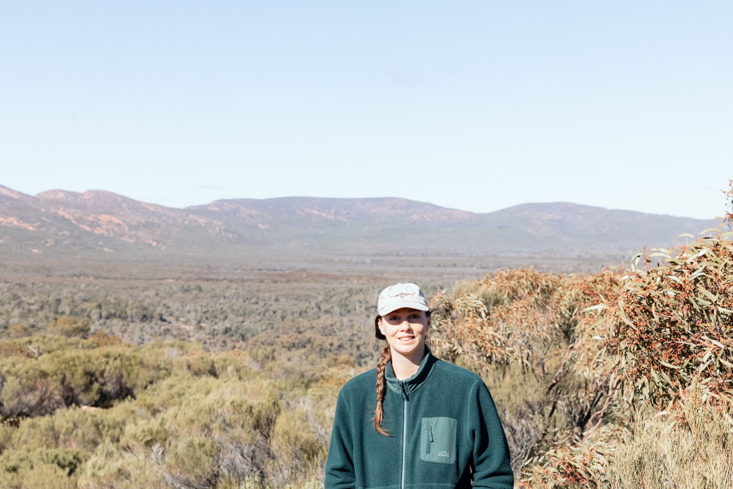 Sarah at FlindersRanges
